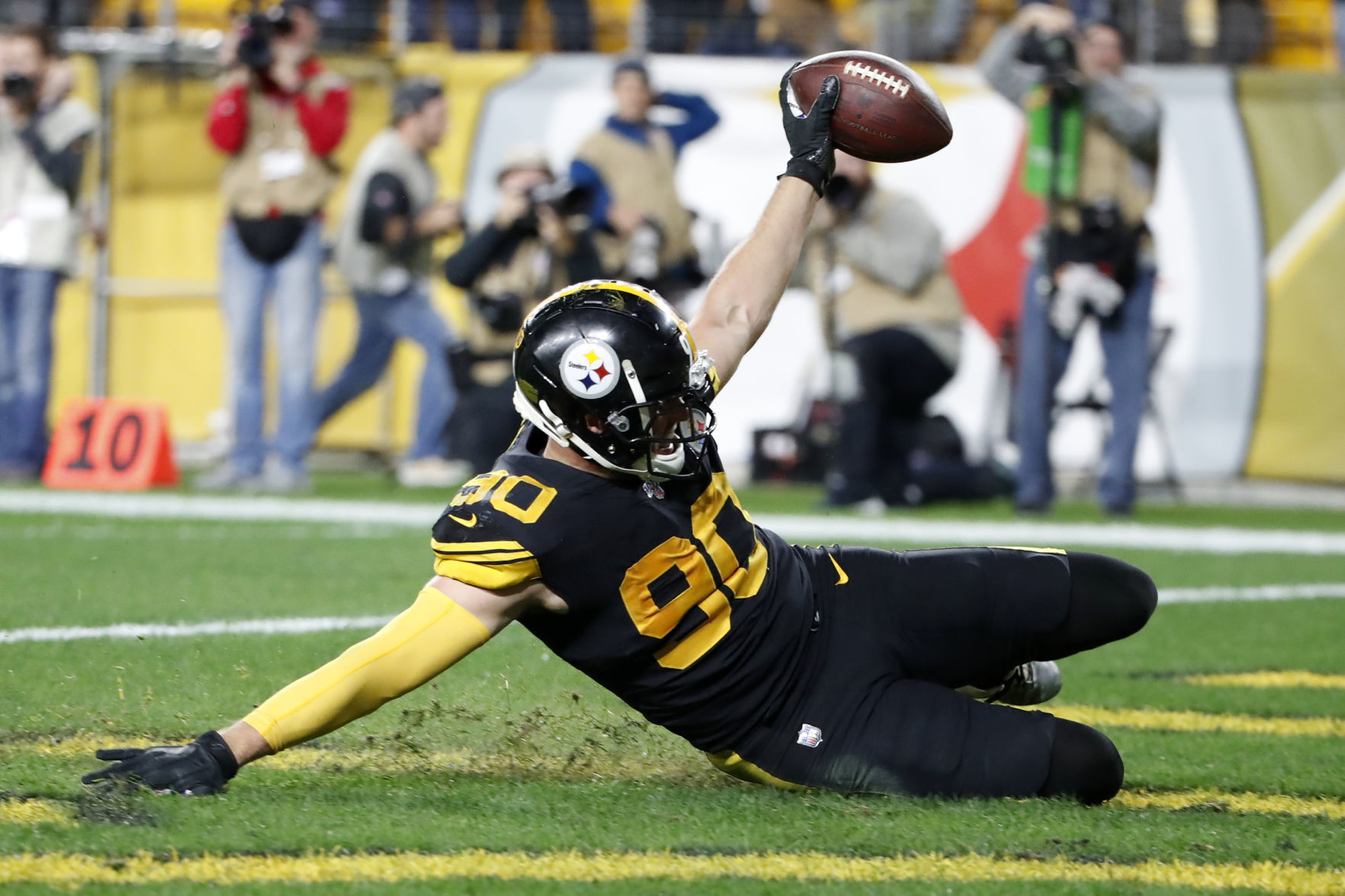 T.J. Watt - Dolphins Steelers